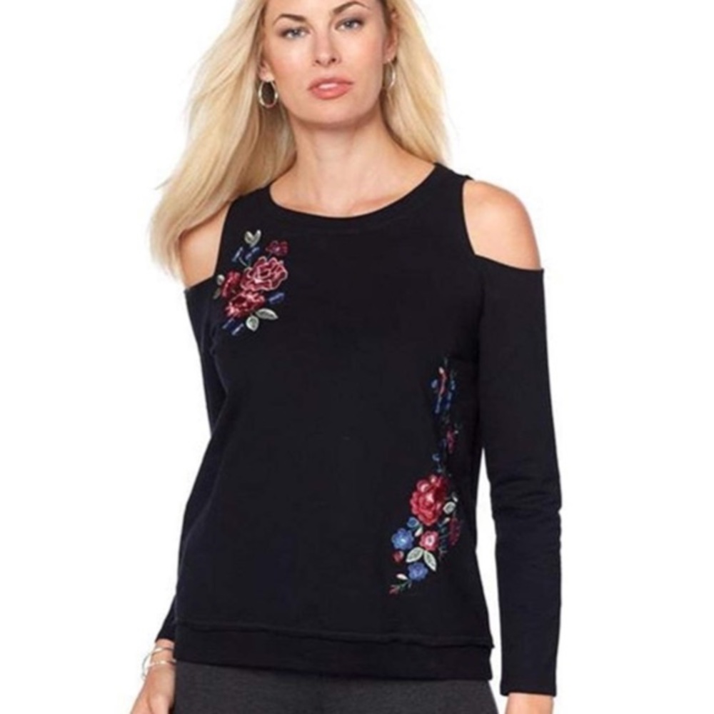 Cold Shoulder Sweatshirt